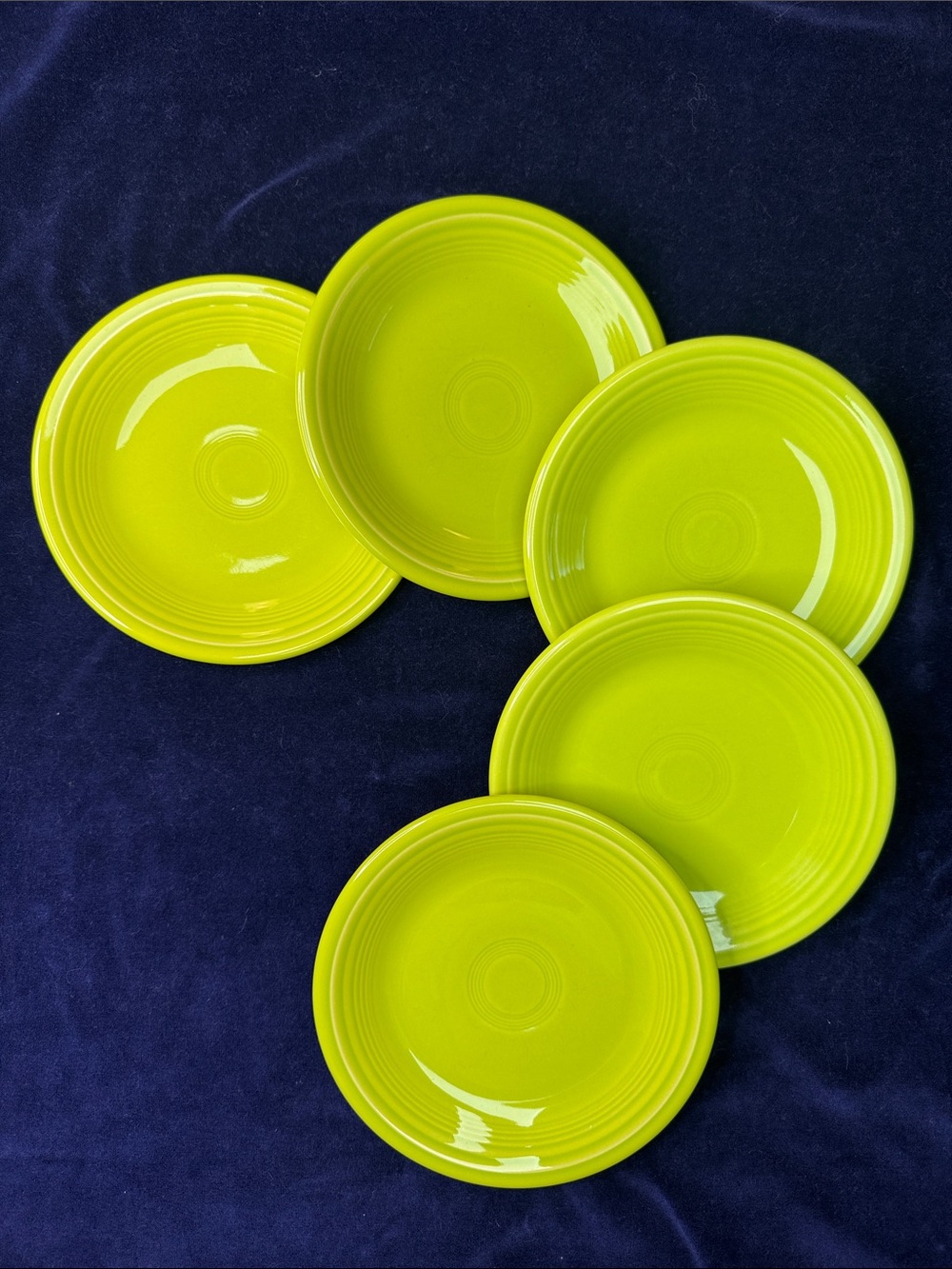 Fiesta Lemongrass Salad Plate Set of 5